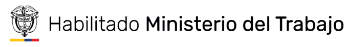 Logo habilitado ministerio de trabajo
