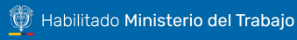 Logo habilitado ministerio de trabajo
