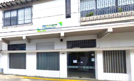 Fachada de la sede Buga - PEC